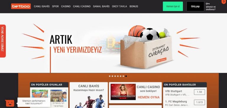 Betboo Canlı Bahis
