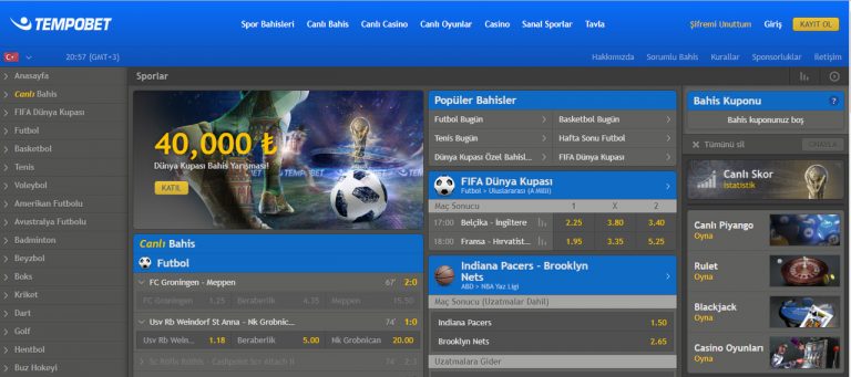 Tempobet Yeni Adresi