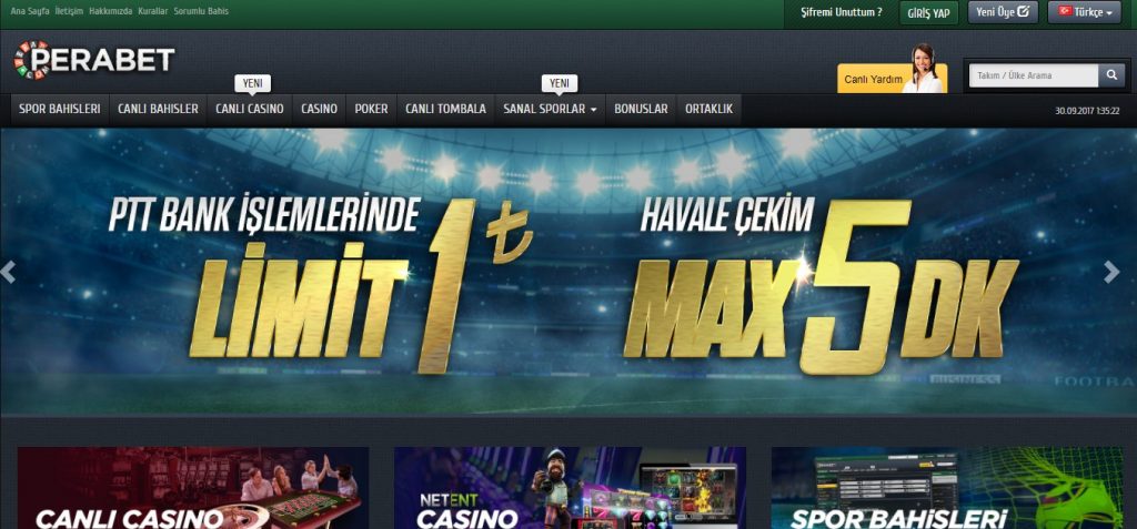 Perabet Canli bahis