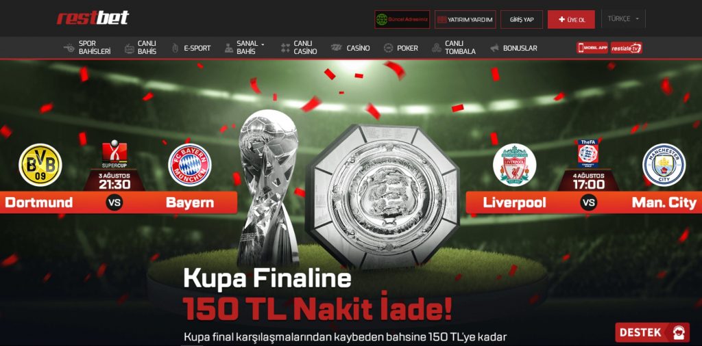 Restbet Indir turk