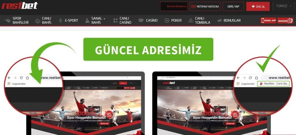Restbet Giriş turkiye