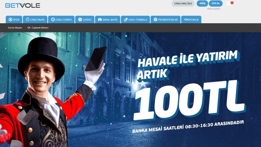 Betvole Kayıt turkiye