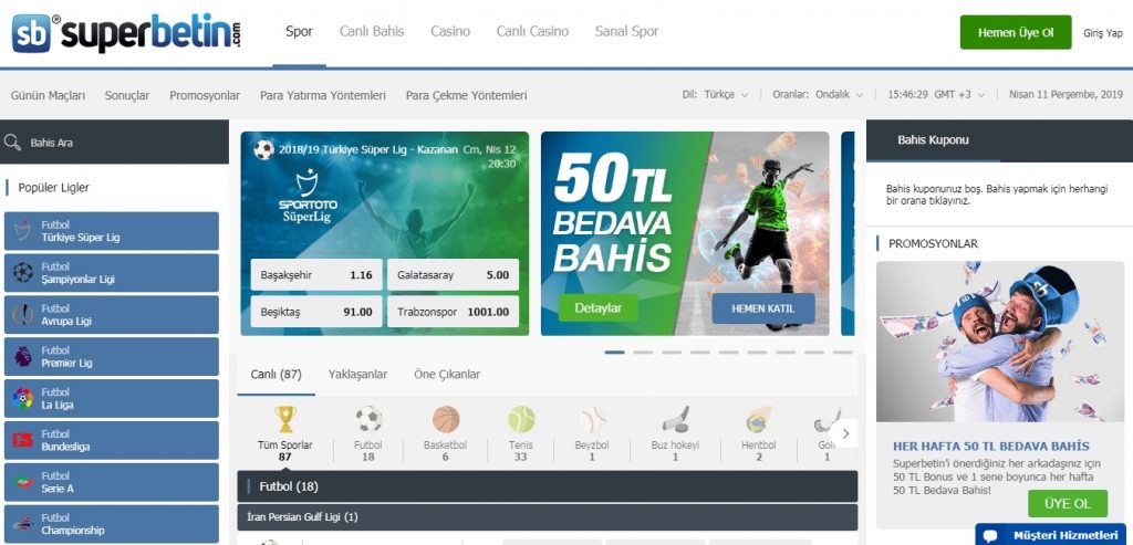 Superbetin Mobil turk