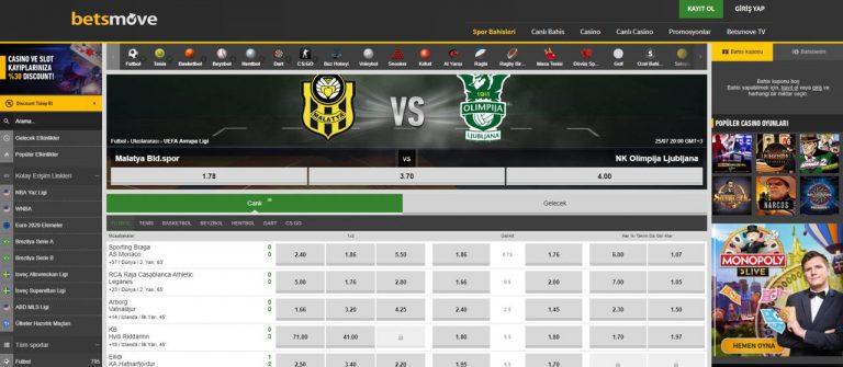 Betsmove Giriş