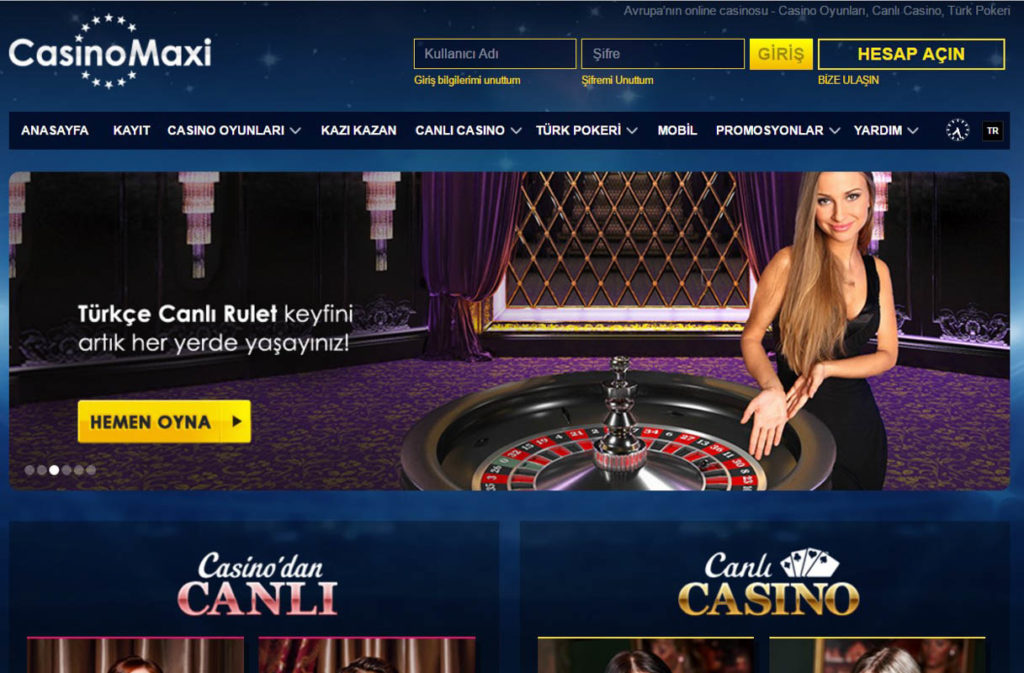 Casinomaxi Giriş turk