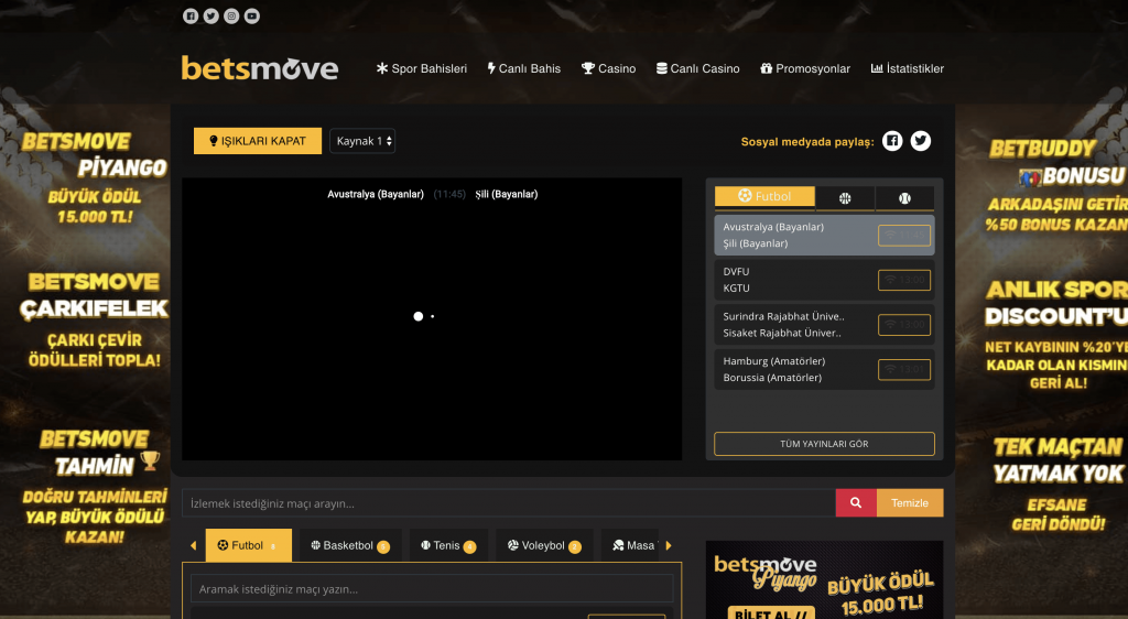 Betsmove Bahis turkiye