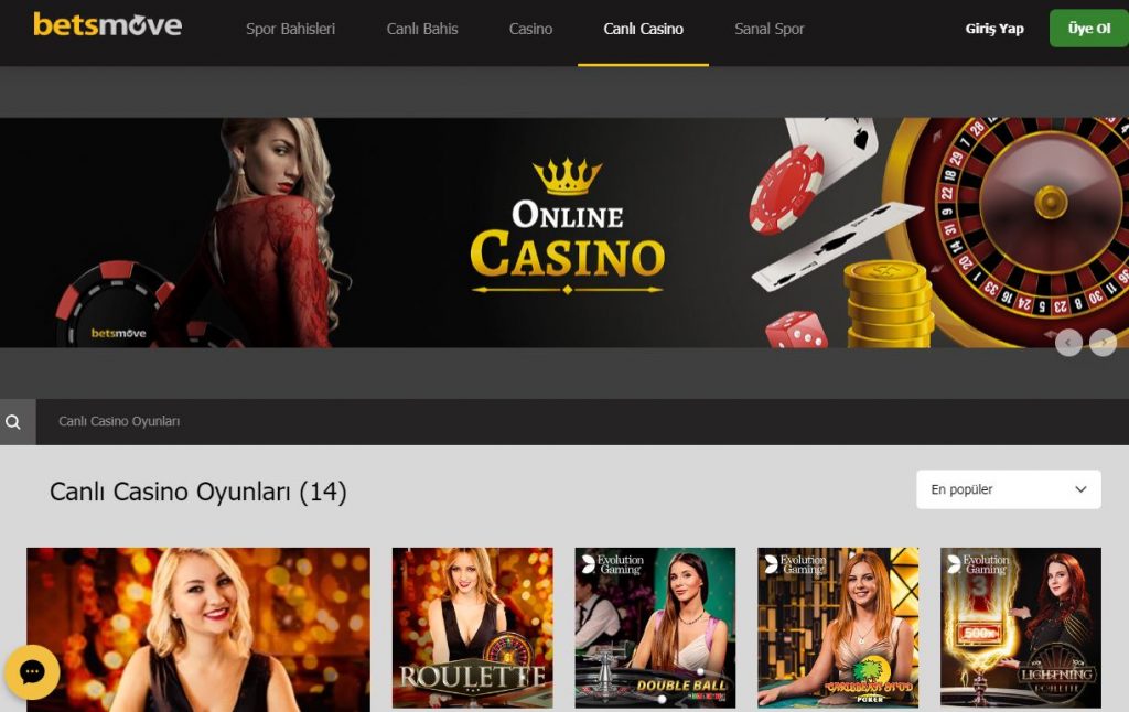 Betsmove Kayıt
