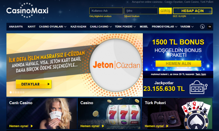 Casinomaxi Bahis