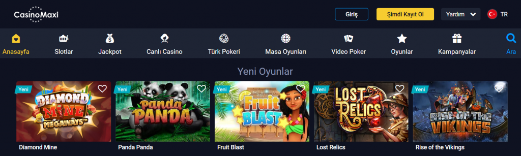 Casinomaxi Giriş turkiye
