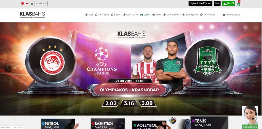 Klasbahis Yeni Adresi turk