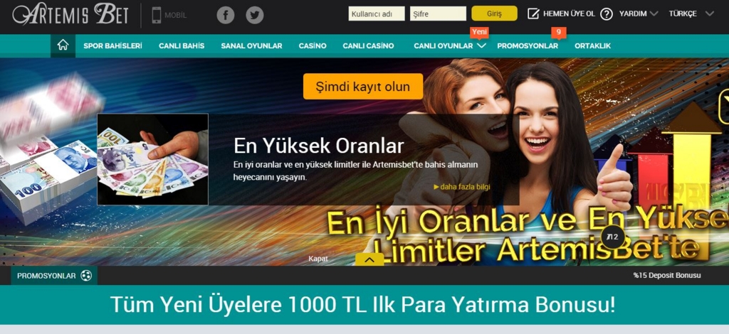 Artemisbet Güncel adresi