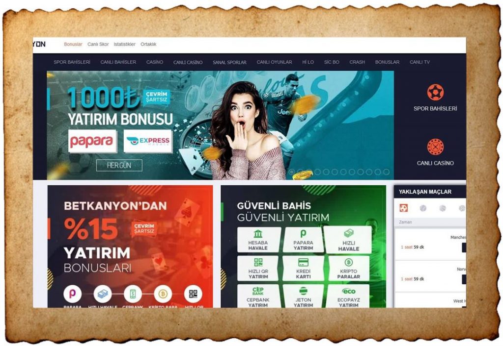 Betkanyon Giriş turkiye