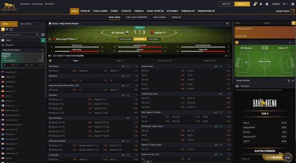 Kingbetting Kayıt