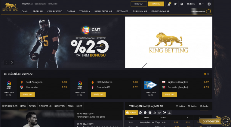 Kingbetting Kayıt