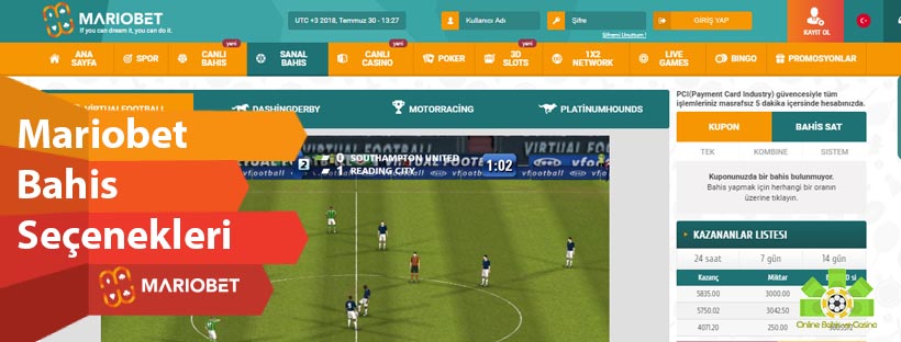 Mariobet Bahis turk
