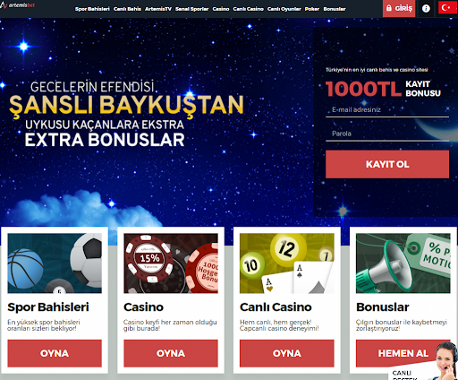 Artemisbet Kayıt turkiye