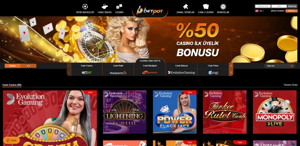 Betpot Canlı Bahis