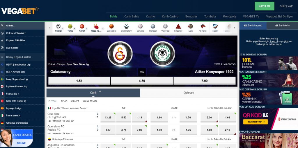 Vegabet Giriş turk