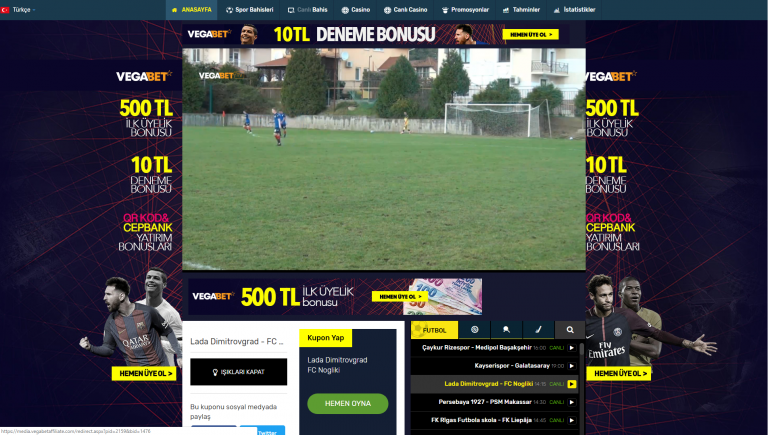 Vegabet Giriş