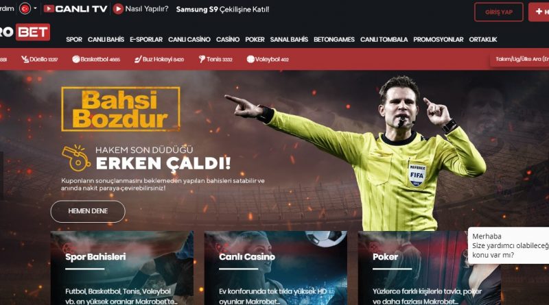 Makrobet Mobil turkiye