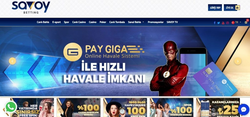 Savoybetting Giriş turkiye